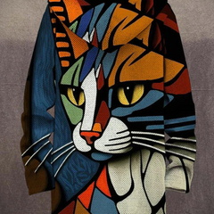 Gavin™ - Luxurious Art-Inspired Zip-Up Hoodie