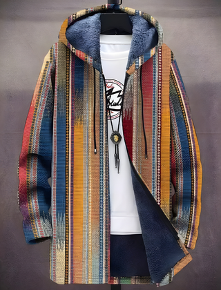 Kayden™ - Luxurious Art-Inspired Zip-Up Hoodie