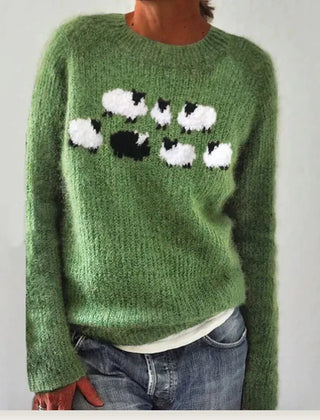 Blythe™ - Women's Retro Knitted Sweater