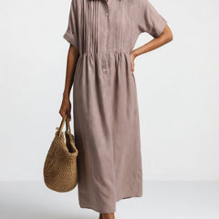 Lysandra™ Flowing Summer Shirt Dress
