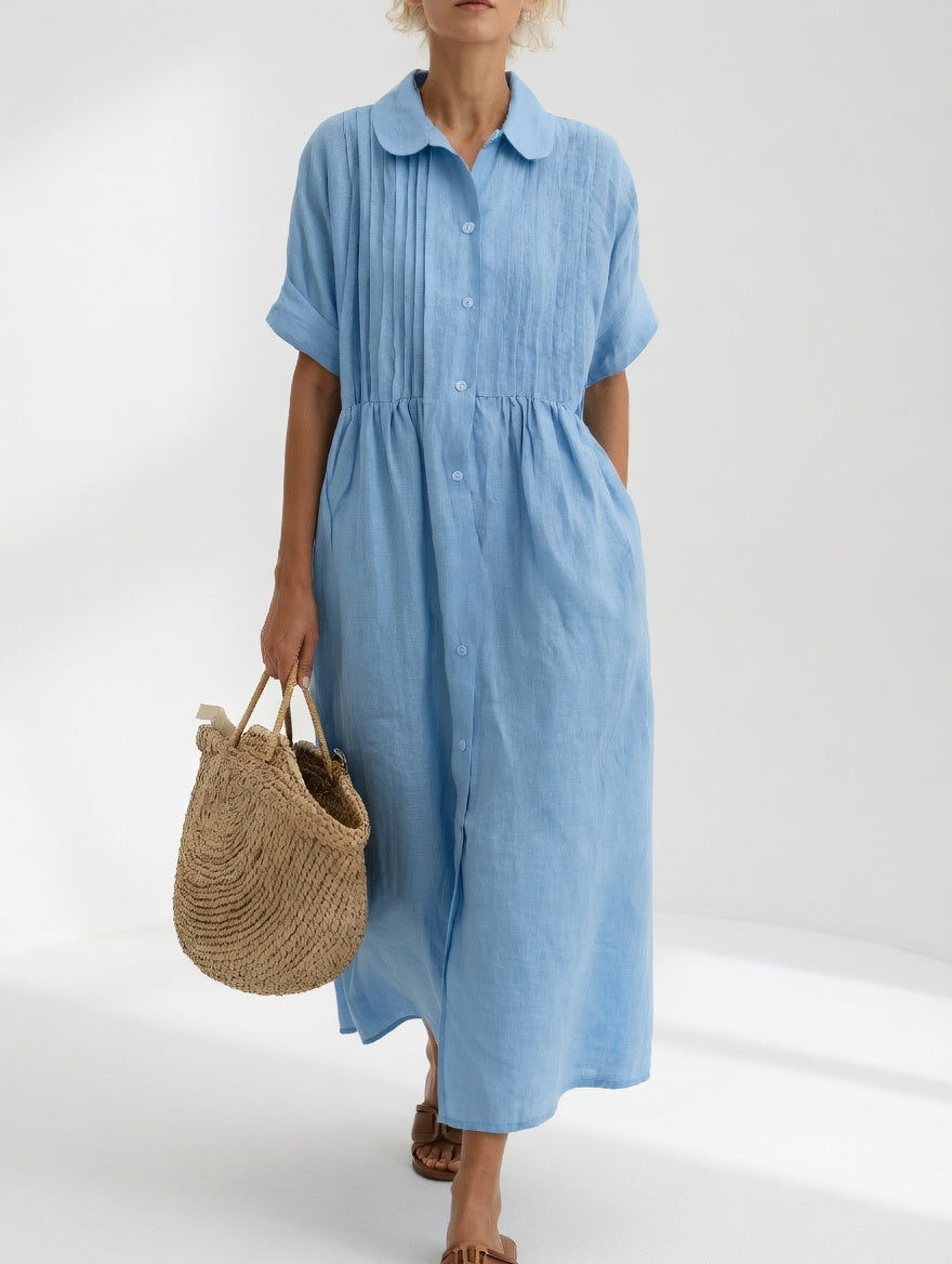Lysandra™ Flowing Summer Shirt Dress