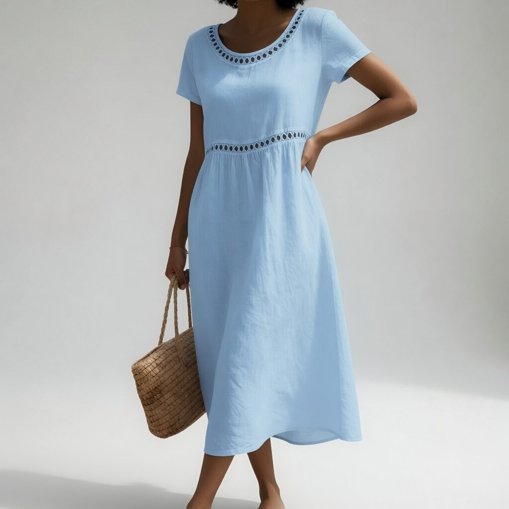 Livia™ Embroidered Dress