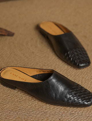 Mila™ Genuine Leather Mules