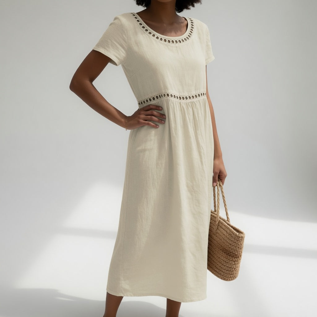 Livia™ Embroidered Dress
