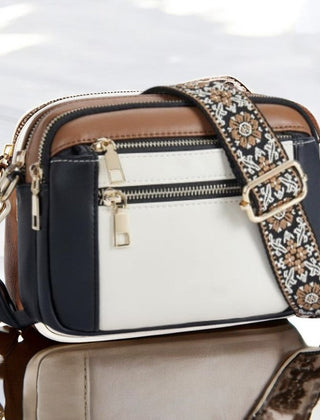 Selena™ Refined Leather Shoulder Bag