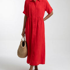 Lysandra™ Flowing Summer Shirt Dress