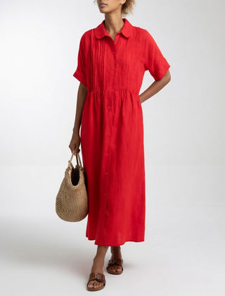 Lysandra™ Flowing Summer Shirt Dress