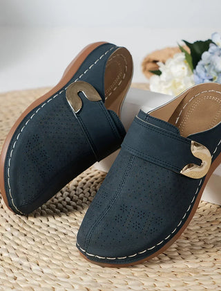 Caprielle™ | Chic Supportive Wedge Sandals