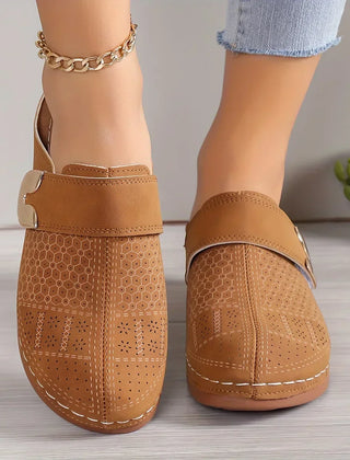 Caprielle™ Chic Supportive Wedge Sandals