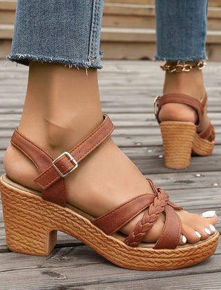 Gianna™ | Classic Mid-Heel Sandals