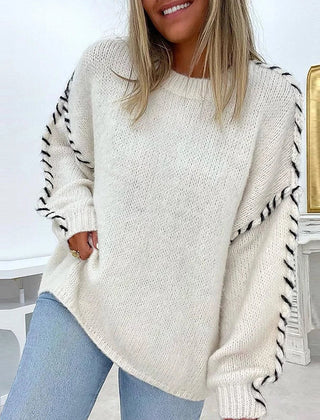 Nina - Warm Knitted Sweater