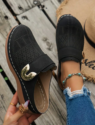 Caprielle™ | Chic Supportive Wedge Sandals