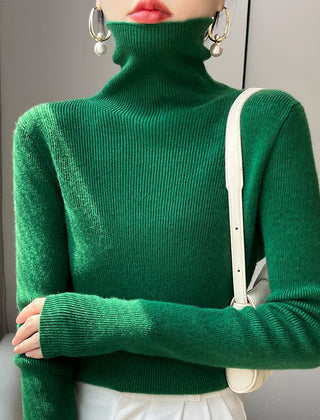 Lenie - Casual Turtleneck Sweater