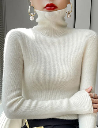 Lenie - Casual Turtleneck Sweater