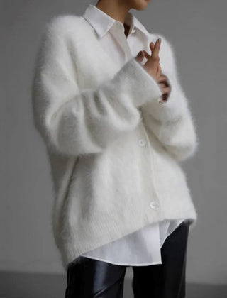 Eliza - Comfortable Fur Cardigan