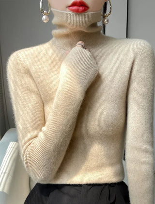 Lenie - Casual Turtleneck Sweater