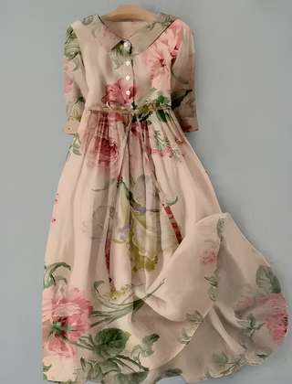 Elara™ Floral Elegance Dress