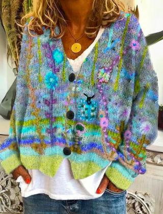 Charlotte™ - Floral Cardigan