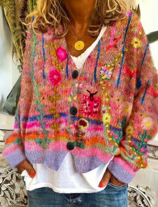 Charlotte™ - Floral Cardigan