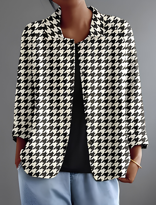 Luz™ | Houndstooth Blouse