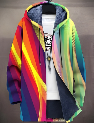 Caden™ - Luxurious Art-Inspired Zip-Up Hoodie