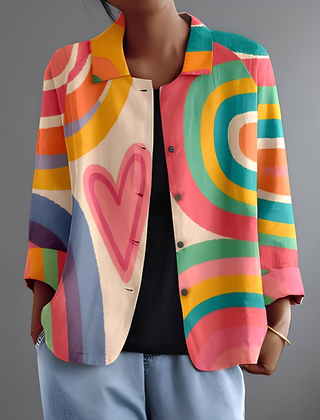 Chelsea™ | Artistic Colorblock Blouse