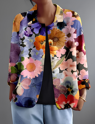 Kendra™ | Vibrant Floral Blouse