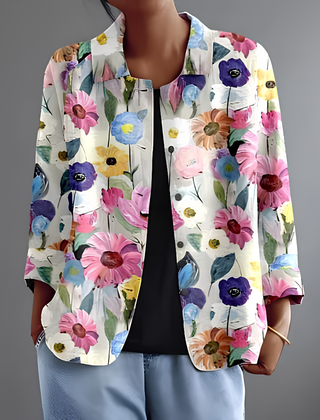 Anaiah™ | Watercolor Floral Blouse