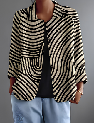 Lilia™ | Graphic Statement Blouse