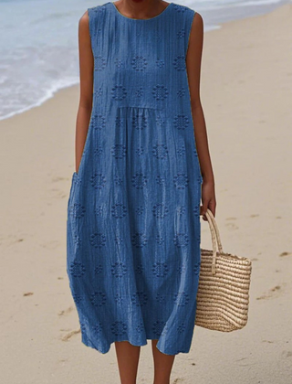 Sara™ Patterned Midi Dress