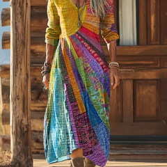 Veda™ Bohemian Sun Maxi Dress