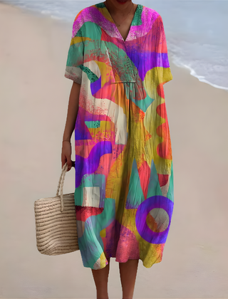 Karina™ | Abstract Summer Dress