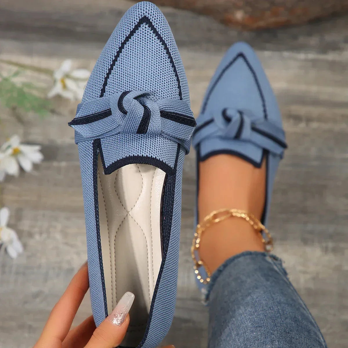 Nellie™ | Casual Pointed Toe Slip-On