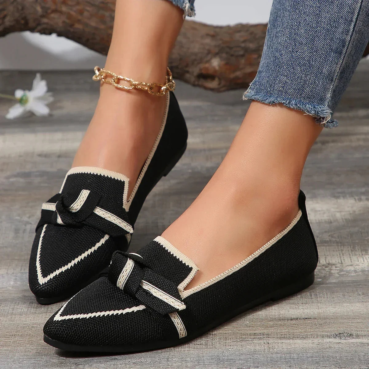 Nellie™ | Casual Pointed Toe Slip-On