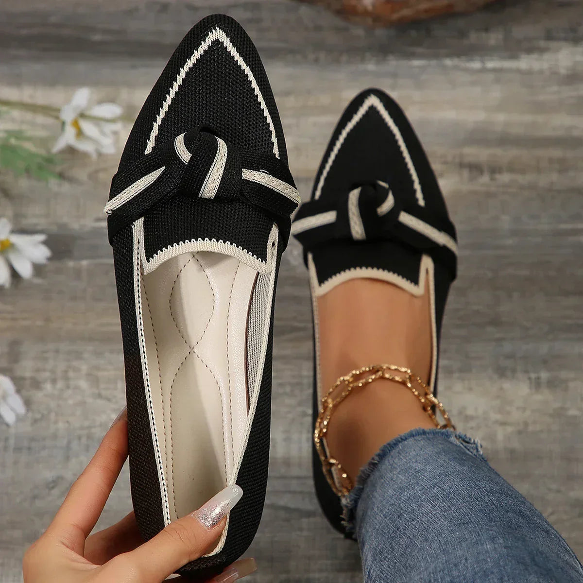 Nellie™ | Casual Pointed Toe Slip-On