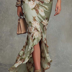 Anastasia™ Long Dress with Floral Print