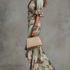 Anastasia™ Long Dress with Floral Print