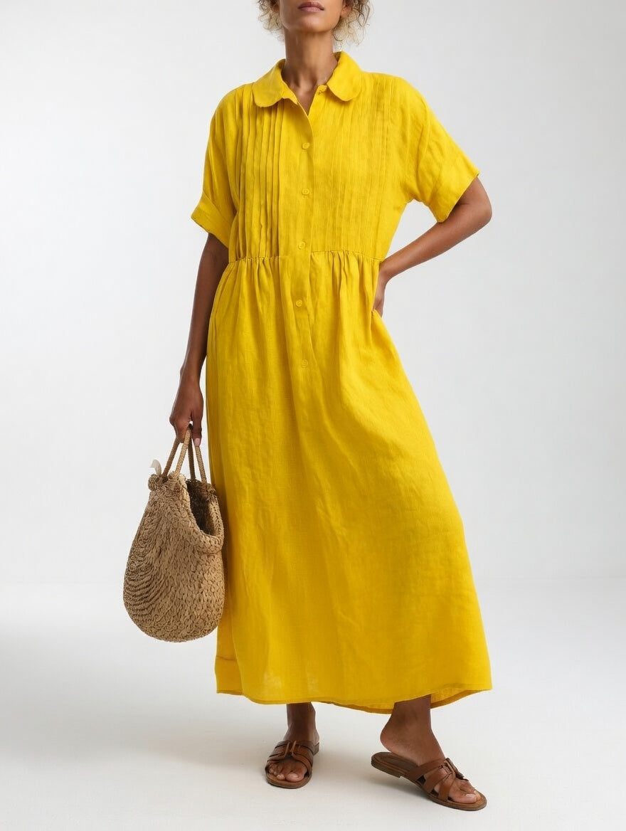 Lysandra™ Flowing Summer Shirt Dress