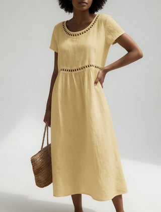 Livia™ Embroidered Dress