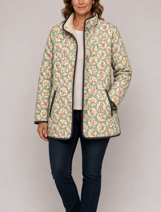 DIOR™ | Quilted Jacket with Vintage Floral Print