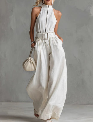 Monroe™ Belted Wide-Leg Jumpsuit