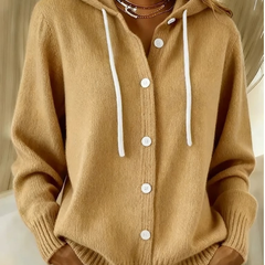 Bella™ | Cozy Hooded Knit Cardigan