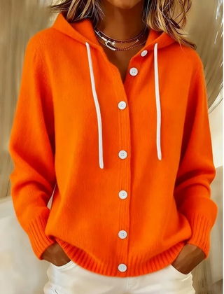 Bella™ | Cozy Hooded Knit Cardigan