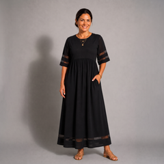 Aubrey™ Flattering Tummy-Smoothing Midi Dress