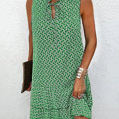 Eleonora™ Elegant Sleeveless Tummy-Covering Dress