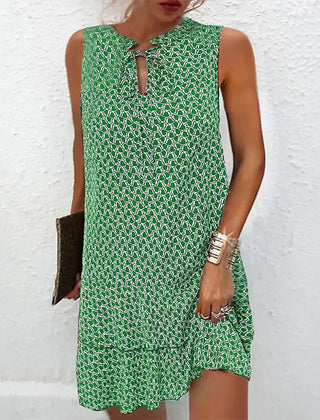 Eleonora™ Elegant Sleeveless Tummy-Covering Dress
