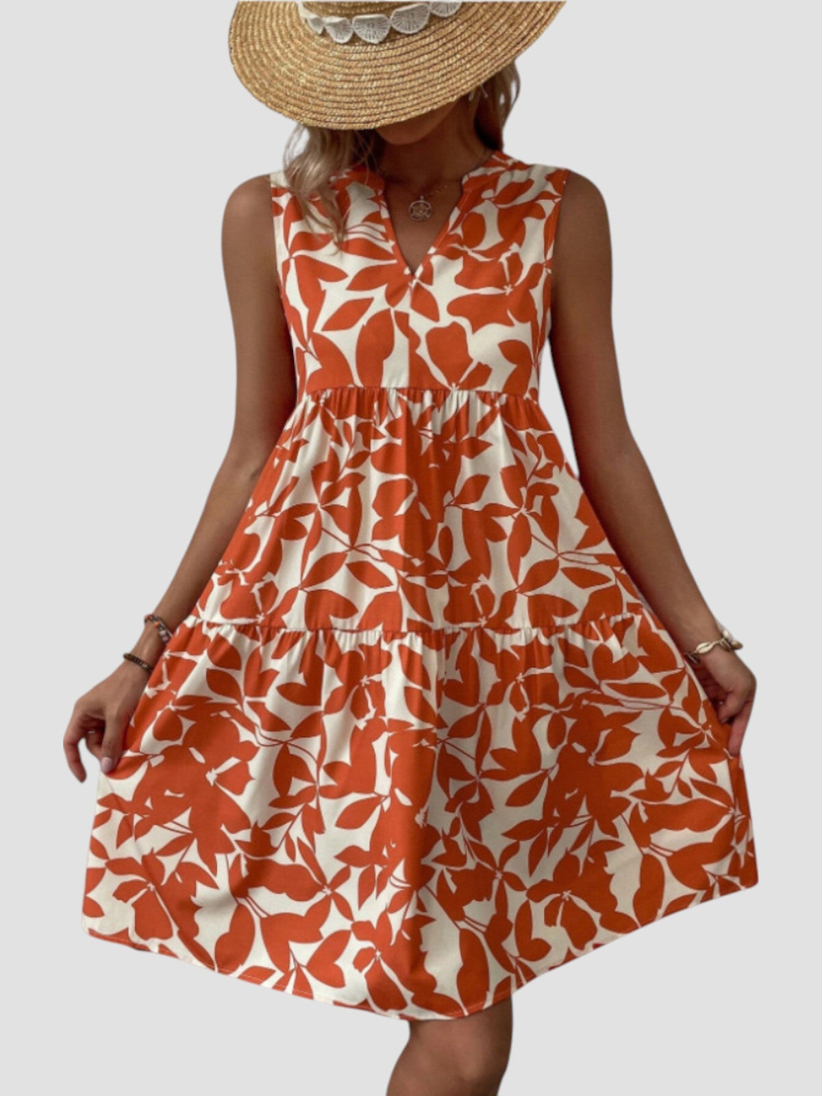 Séraphine™ Elegant Summer Midi Dress