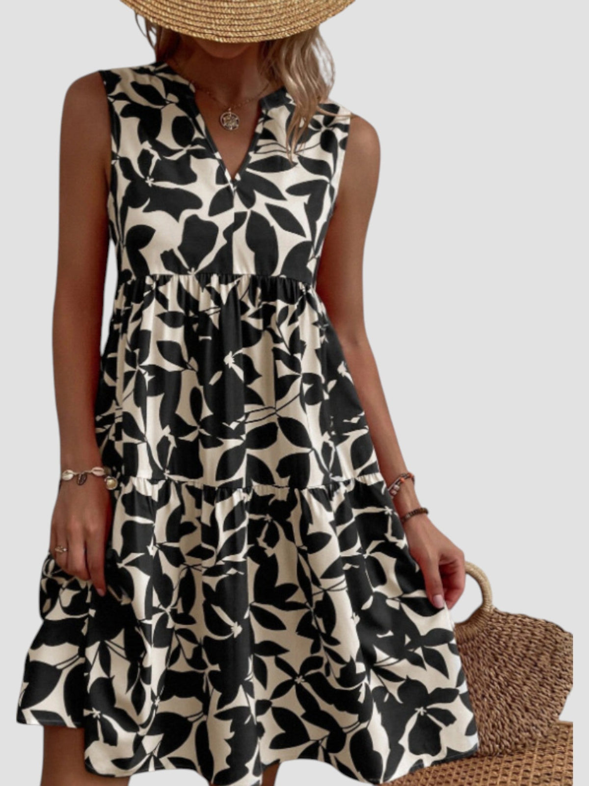 Séraphine™ Elegant Summer Midi Dress