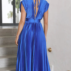 Ottavia™ Elegant Pleated Maxi Dress