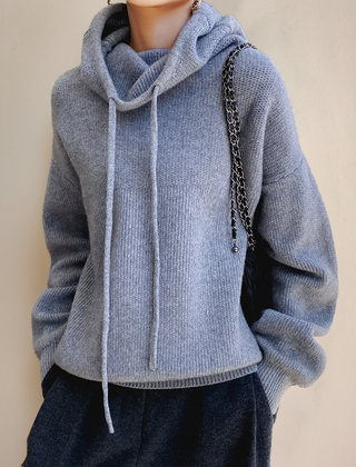Lotte - Cowl Neck Hoodie